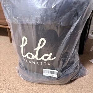 Lola Blanket Charcoal Grey